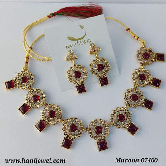 Necklace-Maroon.07460